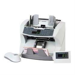 Счетчик банкнот PRO 85 UM, 1500 банкнот/мин., 3 валюты, УФ-, магнитная детекция, фасовка - фото 14939151
