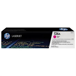 Картридж лазерный HP (CE313A) CLJ CP1025/CP1025NW, №126A, пурпурный, оригинальный, ресурс 1000 страниц - фото 14939283