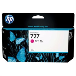 Картридж струйный для плоттера HP (B3P20A) Designjet T920/1500, №727, пурпурный, 130 мл, оригинальный - фото 14939331
