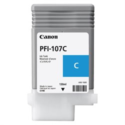 Картридж струйный CANON (PFI-107C) iPF680/685/780/785, голубой, оригинальный, ресурс 130 мл, 6706B001 - фото 14939379
