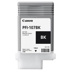 Картридж струйный CANON (PFI-107BK) PF680/685/780/785, черный, оригинальный, 130 мл, 6705B001 - фото 14939382