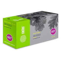 Картридж лазерный CACTUS (CS-CLT-Y407S) для SAMSUNG CLP-320/325/N, желтый, ресурс 1000 стр. - фото 14939409