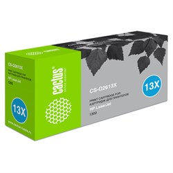 Картридж лазерный CACTUS (CS-Q2613X) для HP LaserJet 1300/1300N, ресурс 4000 стр. - фото 14939440