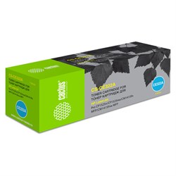 Картридж лазерный CACTUS (CS-CE322A) для HP LaserJet M1415FN/FNW/CP1525N, желтый, ресурс 1300 стр. - фото 14939446