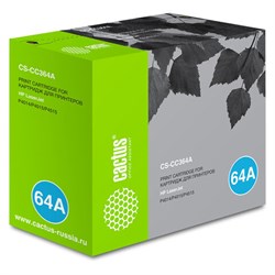 Картридж лазерный CACTUS (CS-CC364A) для HP LaserJet P4014/P4015/P4515, ресурс 10000 стр. - фото 14939447