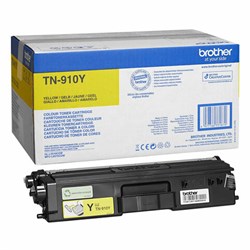 Картридж лазерный BROTHER (TN910Y) HL-L9310CDW/MFC-L9570CDW, желтый, оригинальный, ресурс 9000 страниц - фото 14940094