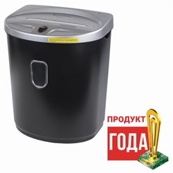 Уничтожитель (шредер) BRAUBERG S8-DS, 2 уровень секретности, полоски 4 мм, 8 листов, корзина 23 литра, 531772 - фото 14940141