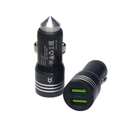 Автомобильное зарядное устройство Alteracs 2xUSB JAA12 - фото 14942132