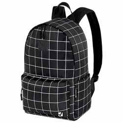 Рюкзак BRAUBERG POSITIVE универсальный, карман-антивор, "Checkered", 42х28х14 см, 271684 - фото 14944047