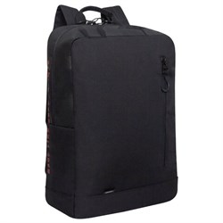 Рюкзак GRIZZLY, карман-антивор, "TOTAL BLACK", 42х28х12 см, RQL-513-2/3 - фото 14960704