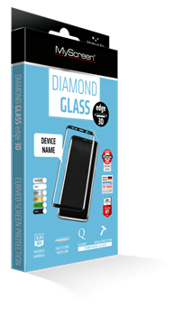 3D закаленное защитное стекло MyScreen 3D DIAMOND Glass EA Kit White iPhone 8/7 - фото 14967122