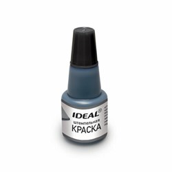 Краска штемпельная TRODAT IDEAL 7711, черная, 24 мл, на водной основе, 153078 - фото 14969313