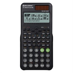 Калькулятор инженерный BRAUBERG SC-991ES-PLUS-BK (164х80мм) 552 функ 10+2разр.,ЧЕРНЫЙ, 272651 - фото 14988868