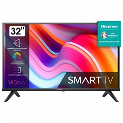 Телевизор HISENSE 32A4K 32" (80 см), 1366 x 768, HD, 16:9, SmartTV, Wi-Fi, черный - фото 14995160