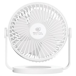 Вентилятор настольный ROYAL CLIMA RSF-0401M-WT, 4 режима, d=10 см, 5 Вт, белый, НС-1691753 - фото 14995205