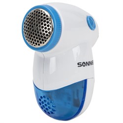Машинка для удаления катышков миниклинер SONNEN FS-8809, белый/голубой, 455465 - фото 14999055