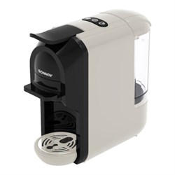 Кофемашина капсульная 3 в 1 для молотого кофе и капсул DOLCE GUSTO и NESPRESSO, SONNEN CM510B, 1450 Вт, 0,6 л, бежевая, 457338 - фото 15003324