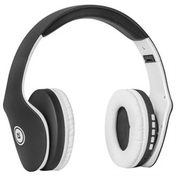Наушники с микрофоном (гарнитура) DEFENDER FREEMOTION B525, Bluetooth, беспроводные, черные с белым, 63525 - фото 15017991