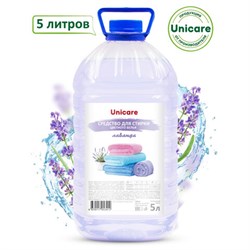 Гель для стирки для цветного белья 5 л UNICARE, ПЭТ, UC201013 - фото 15017999