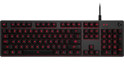 Клавиатура игровая Logitech G413 CARBON ЛАТИНИЦА (без кириллицы) (механическая, красная подсветка) (арт. 920-008310, M/N: Y-U0032) - фото 15030015