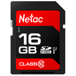 Карта памяти Netac P600 SDHC 16GB U1/C10 up to 80MB/s, retail pack - фото 15030052
