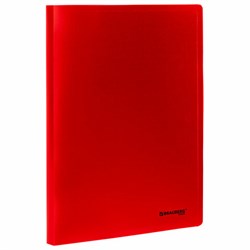 Папка на 2 кольцах А4 BRAUBERG UNIVERSAL, 25 мм, красная, до 170 листов, 0,5 мм, 273032 - фото 15042194