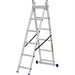 Алюминиевая двухсекционная лестница Сибртех 97906 - фото 15045101