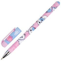 Ручка шариковая BRUNO VISCONTI "HappyWrite", синяя, "Kawaii.Котик", 0,5 мм, линия 0,38 мм, 20-0215/58 - фото 15054818