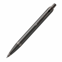 Ручка шариковая PARKER "IM Professionals Monochrome Titanium", корпус темно-серый, сталь, синяя, 2172961 - фото 15054819