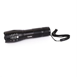 Фонарь CAMELION XML-T6, ЯРКИЙ, ZOOM, 5 режимов, питание 3xAAА или 18650 (не в комплекте), LED51530 - фото 15055798