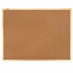 Доска пробковая для объявлений 90х120 см, деревянная рамка, BRAUBERG Wood, 238312 - фото 15055807