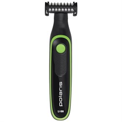 Триммер для бороды POLARIS PHC 0303RB, 3 насадки, длина 0.2-5 мм, беспроводной, черный, 45802 - фото 15058078