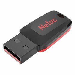 Флеш-диск 8GB NETAC U197, USB 2.0, черный, NT03U197N-008G-20BK - фото 15058334