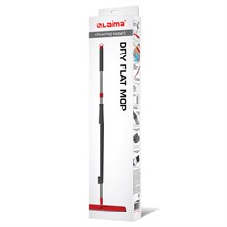 Швабра с отжимом плоская для мытья полов и уборки "Dry Flat Mop", LAIMA, 607982 - фото 15059425