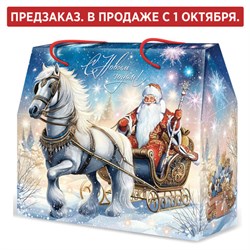 Подарок новогодний "ОЧАРОВАНИЕ ХОЛОДА", НАБОР конфет 1000 г, картонная коробка, МОСУПАК - фото 15106163