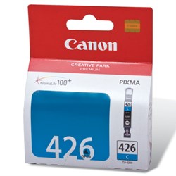 Картридж струйный CANON (CLI-426C) Pixma MG5140/MG5240/MG6140/MG8140, голубой, оригинальный, 446 стр, 4557B001 - фото 15109474