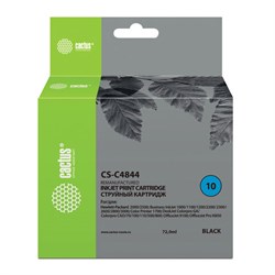 Картридж струйный CACTUS (CS-C4844) для HP DesignJet 500/800/K850, черный - фото 15109651