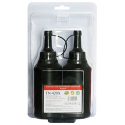 Заправочный комплект PANTUM (TN-420XP) P3300/M6700/M6800/M7100, ресурс 6000 стр., 2 тонера + 1 чип, оригинальный - фото 15110004