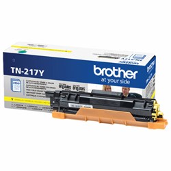 Картридж лазерный BROTHER (TN217Y) HLL3230CDW/DCPL3550CDW/MFCL3770CDW, желтый, оригинальный, ресурс 2300 страниц - фото 15110166