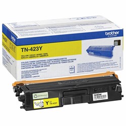 Картридж лазерный BROTHER (TN423Y) HLL8260CDW/DCPL8410CDW/MFCL8690CDW, желтый, оригинальный, ресурс 4000 страниц - фото 15110174