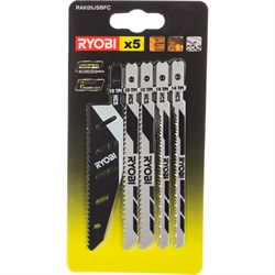 Набор пилок для лобзика Ryobi RAK05JSBFC - фото 15120938
