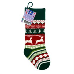 Носок новогодний для подарков, 23х2х54 см, "Волшебство в носке", полиэстер, ЗОЛОТАЯ СКАЗКА, 592504 - фото 15133434
