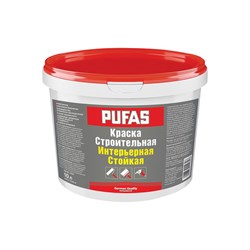Морозостойкая строительная интерьерная стойкая краска Pufas тов-175167 - фото 15135389