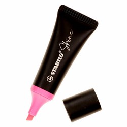 Текстовыделитель STABILO "Shine", РОЗОВЫЙ, линия 2-5 мм, 76/56 - фото 15160389