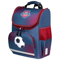 Ранец ПИФАГОР BASIC, 1 отделение, 3 кармана, эргономичная спинка, "Champion", 35х28х18 см, 270685 - фото 15169937