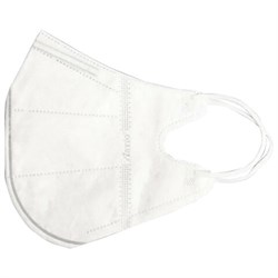 Маски одноразовые медицинские КОМПЛЕКТ 50 шт., 3-х слойные, белые, фильтр СМС - фото 15180605