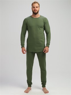 Белье нательное утепленное ProfLineBase, оливковый - фото 15182251