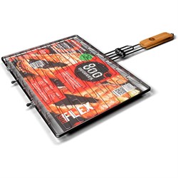 Эластичная решетка барбекю 800 Degrees Barbecue Flex Basket - фото 15192484