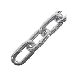 Сварная короткозвенная оцинкованная цепь Rizzel DIN 766 SLC 10 - фото 15220191