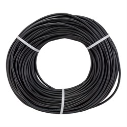 Провод ПВС Кабель-Арсенал 2x0,75, ГОСТ, черный, 100 м - фото 15230389